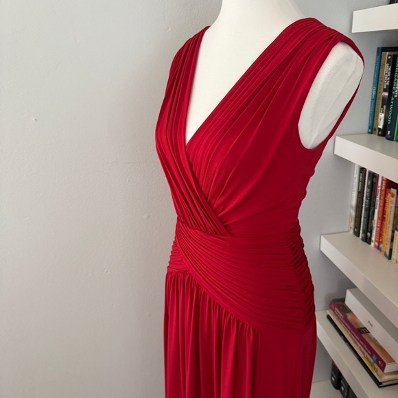 BCBGMAXAZRIA red Kaeya gown goddess XXS NWT - Picture 6 of 13